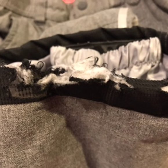 Girl's Gray Gerry Snowpants - Picture 5 of 5